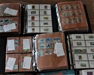 Lots of stamp books