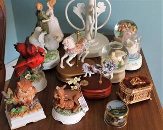 A nice collection of Music Boxes