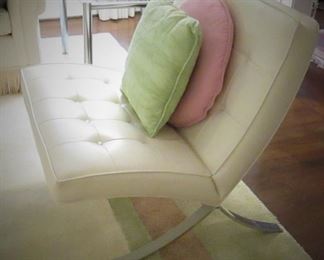 Pair Barcelona Style Chairs