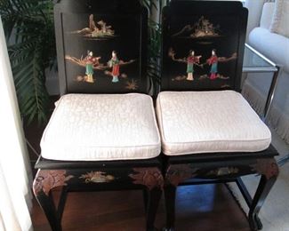 Pair Asian Chairs