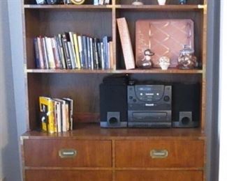 Champainer Shelves on Chest by Dixie