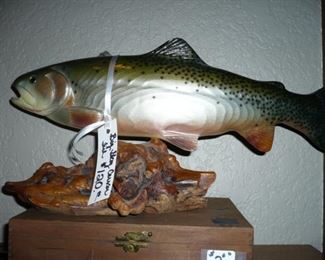 Another of the Big Sky Carver Fish Sculptures
