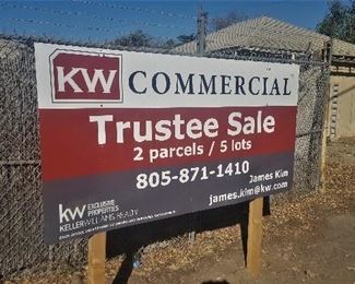 Sign facing Hwy 33 / N. Ventura Ave in Casitas Springs.