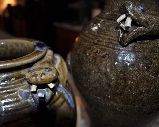 or two. Interesting. Each snake has three teeth.