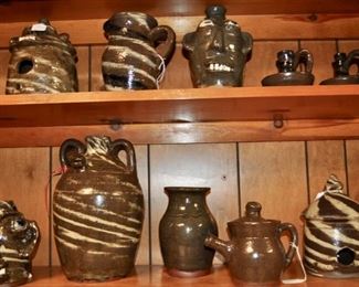 birdhouses, jugs and teapots . . .