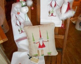 Department 56 Krinkles - Ornaments, Pillow & Towels