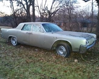 1960s Lincoln Continental Sedan Car with Suicide (or newly termed "Coach") Doors