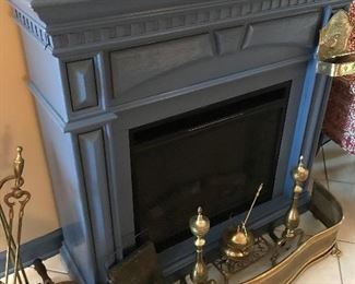 Electric Fireplace and Mantle  $ 180.00