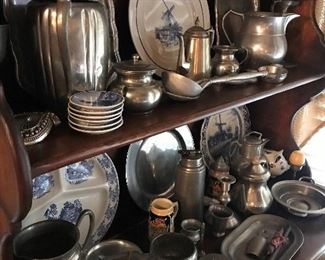 LOTS of Beautiful Pewter !!