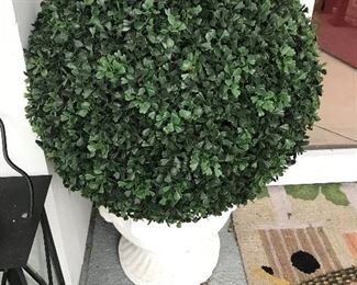 Concrete Topiary (plastic plant) $ 42.00