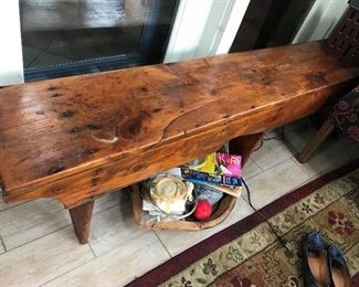 Primitive Wood Bench $ 64.00