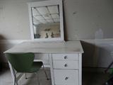 Room and Board, desk, chair and mirror goes with dresser for sale pictured seperately.