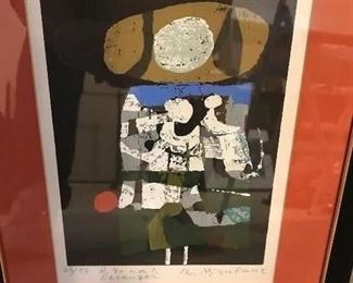 Mizufune, Rokushu Japanese, 1912-1980
Woodblock print