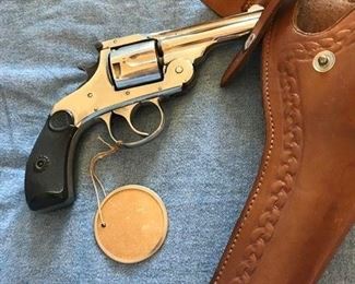 Antique H&R drop front pistol. As-is . Must present current ID and waiver. 