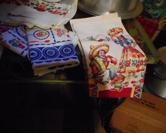 Vintage Printed Linens