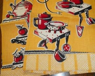 Vintage Printed Linens 