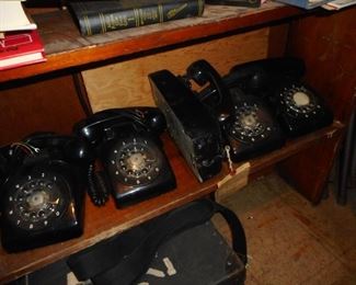 Vintage Rotary Telephones