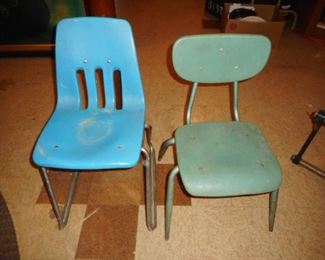 Mid Century CPS Child Desk Chair