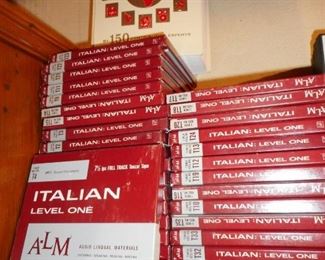 Learn Italian ON REEL TO REEL TAPE