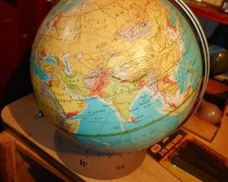 Vintage World Globe