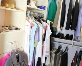 HUGE Selection of Designer Clothing -Escada, Armani, Dana Buchman, St. John, Anne Klein, Nolan Miller, Mondi, DKNY, Ralph Lauren & Many, Many More! Nice Selection of Formal Evening Gowns & Special Occassion Dresses. Coats & Jackets