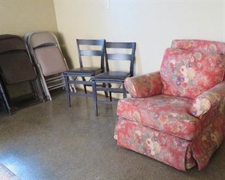 Folding chairs