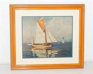 32. P. Erchbach Nautical Print