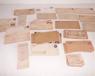 38. Collection of Vintage Letters and Mail