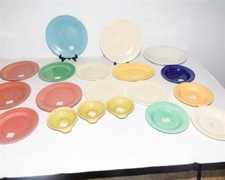 47. Twenty 20 Piece Fiesta Dishware
