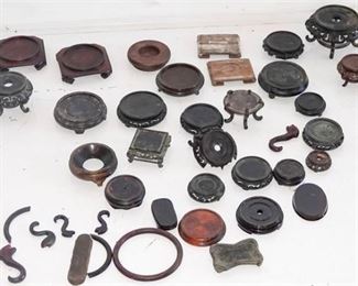 51. Wooden Planter and Vase Stands