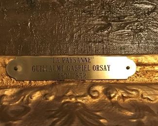 La Paysanne Guillaume Gabriel Orsay 1801 - 1852