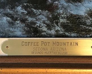 Segundo Huertas Aguiar, 1923-2010  Sedona AZ 