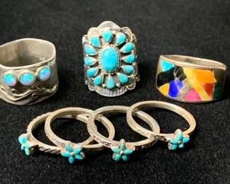 Rings a Plenty with Stones #2 https://ctbids.com/#!/description/share/271242