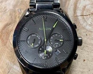 Nixon Silver Bullet Chrono 36 Watch https://ctbids.com/#!/description/share/271244
