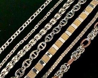 Steel Bracelet Collection #3 https://ctbids.com/#!/description/share/271276