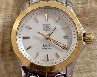 Tag Heuer Link 18K Watch https://ctbids.com/#!/description/share/271201