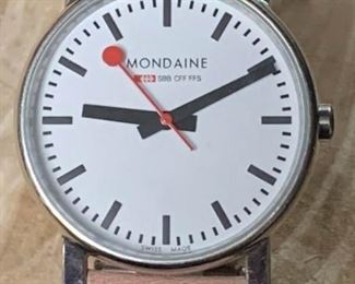 Mondaine Glacier Express Watch https://ctbids.com/#!/description/share/271205