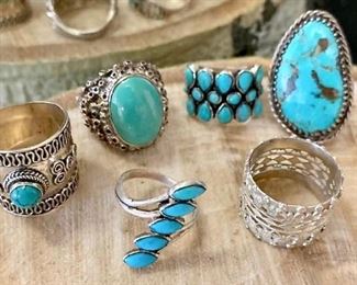 Rings By the Half Dozen with Stones https://ctbids.com/#!/description/share/271200