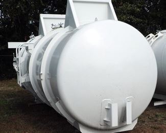 16 Ft, 3200 Gallon Brenner Progress Vacuum Tank, Manufacturer, Serial #P10470, 2015