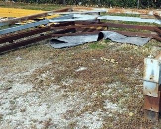 Heavy Duty Steel Gantry Crane Frame, 12" x 12", Qty 4