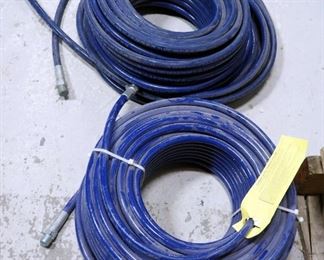 CRP Industries 3/8" Hydraulic Hose, 10 10 UK, 3500 PSI, 240 Var, Min Burst 13000 PSI, Unknown Length, New, Qty 2
