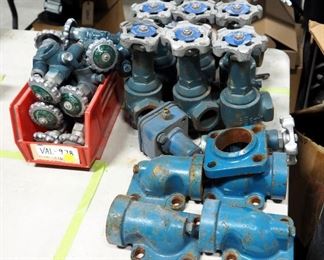 Rego, Shut Off Valves, 1", Qty 13, 1.5", Qty 8, And More