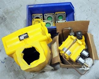Liquid Controls, Pre Set Valves With Duel Stage Security, Qty 2, #A298221, Strainer Assembly, Man Part # A2360 And Aluminium Flanges