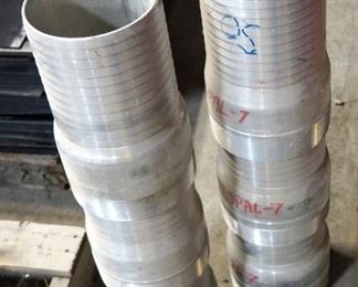 6" Aluminium King Nipples, Qty 6