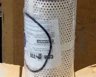 Central Illinois Manufacturing Company, Tek Filtration, Centurion Fuel Filter, 4.5" x 9", Qty 9, New In Box