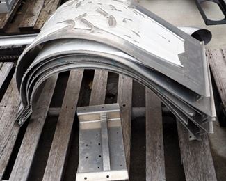 Aluminum Hose Reel Covers, Approx Qty 13