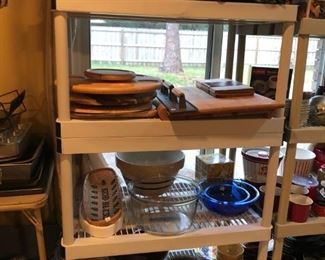 Lots of Pyrex and Dinnerware