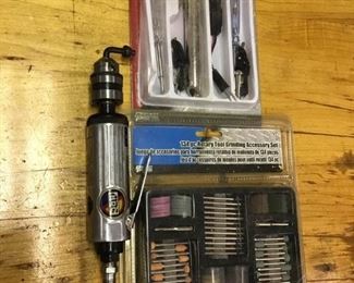 Pneumatic Die Grinder-Buffer, Tool Grinding Accessories, Electrical Test Kit https://ctbids.com/#!/description/share/270384