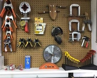 Pegboard of Clamps, Gimlets and More https://ctbids.com/#!/description/share/270405