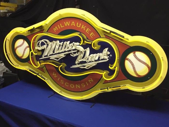 Miller Park Neon Sign